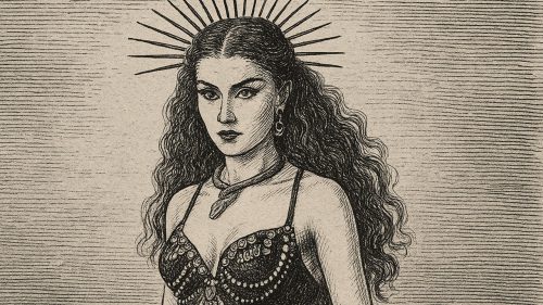 Megan Tremethick in Lawrie Brewster's The Slave and the Sorcerer