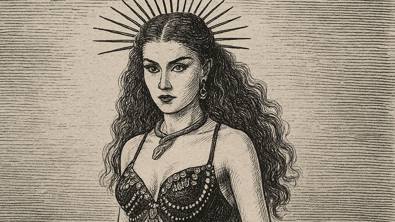 Megan Tremethick in Lawrie Brewster's The Slave and the Sorcerer